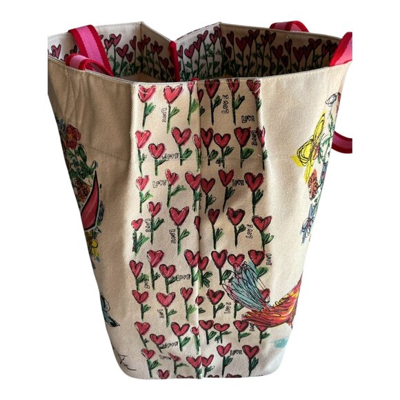 Brighton Love Tweet Tote Features Artwork from Tom Clancy NWT - Picture 4 of 10